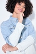 Jeansjacke, Loose Fit, Patchlook, Langarm