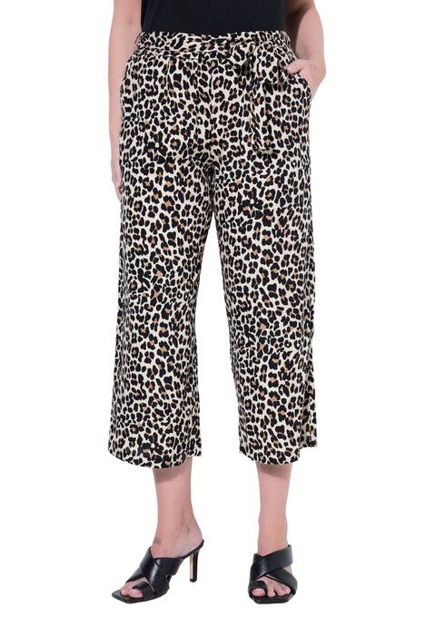 Leopard Print Culottes