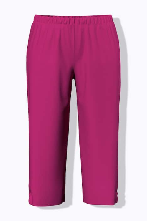 Pyjama, Zipfelsaum, V-Ausschnitt, Halbarm