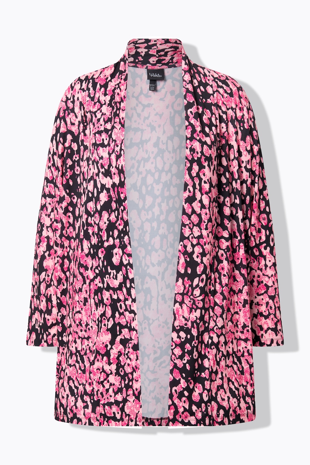 Stora storlekar Jerseyjacka, Dam, rosa, storlek: 54/56, Polyester, Ulla Popken