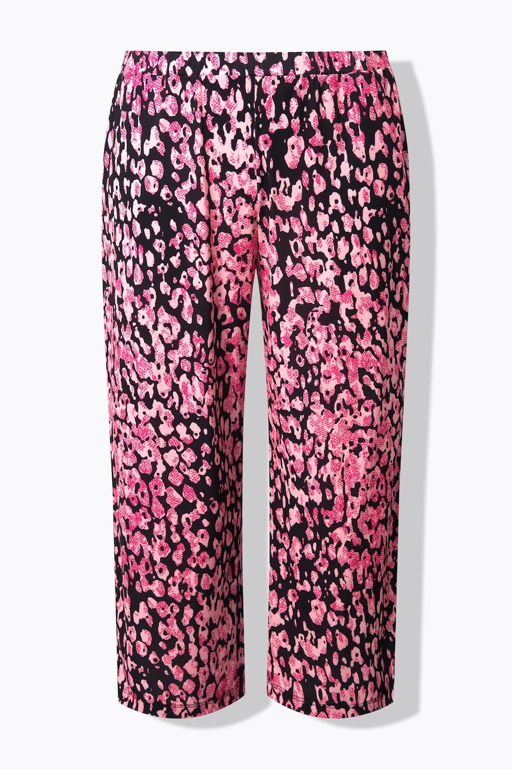Stora storlekar 7/8-jerseybyxa, Dam, rosa, storlek: 46/48, Polyester, Ulla Popken