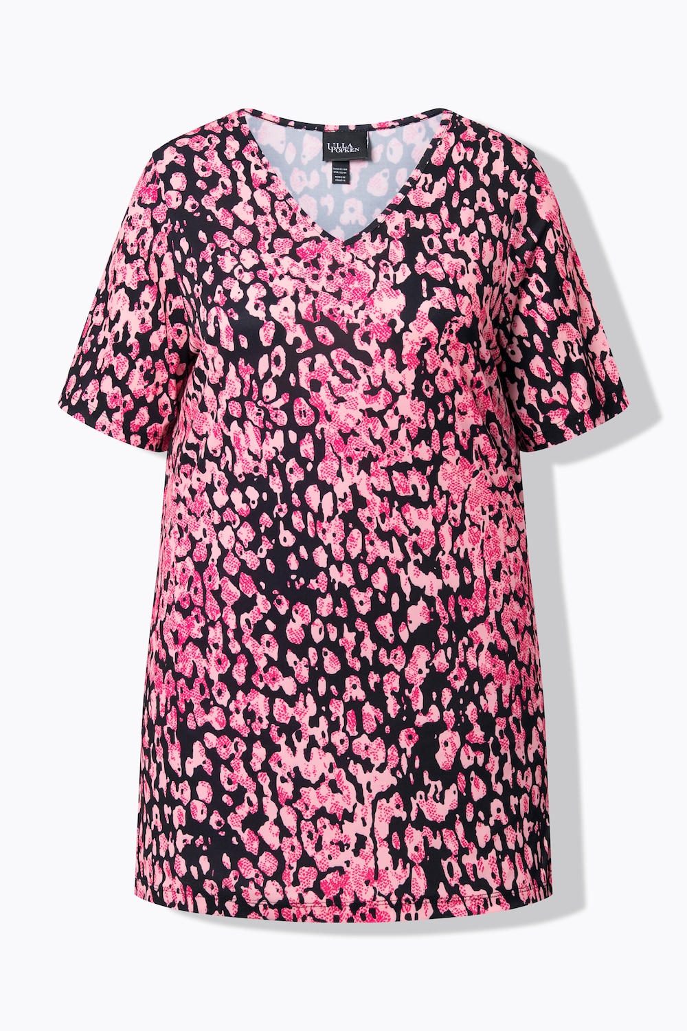 Stora storlekar Lång topp, Dam, rosa, storlek: 58/60, Polyester, Ulla Popken