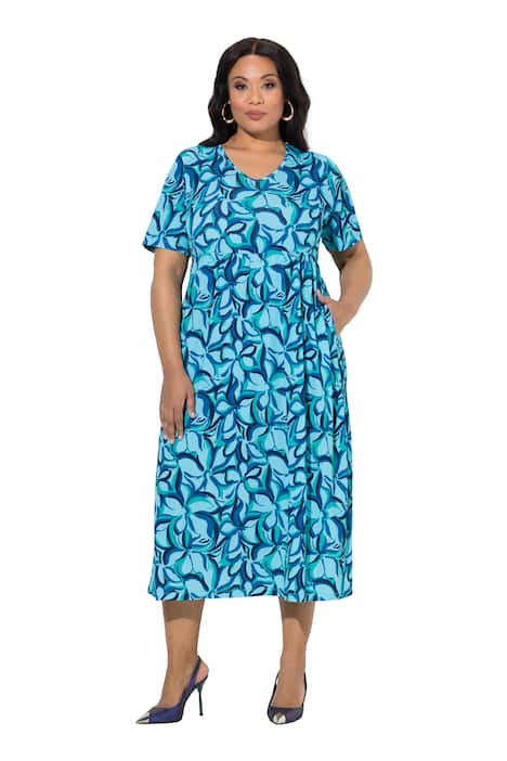 Žerzejové maxi šaty