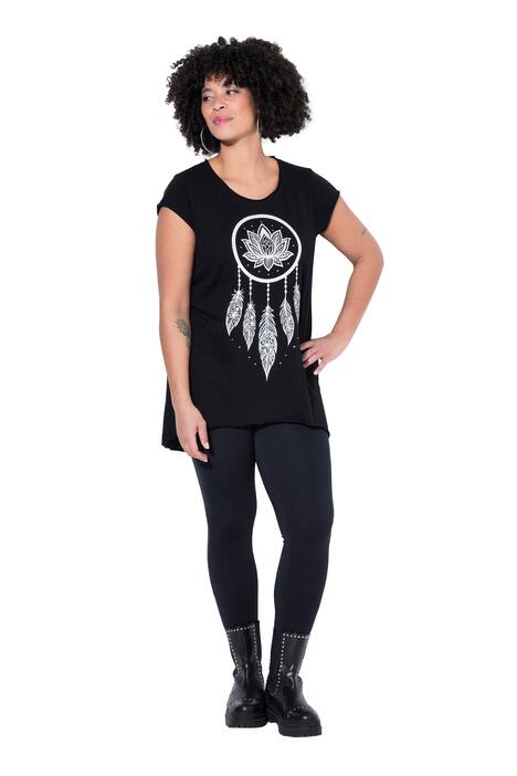 Lotus Dreamcatcher Extra Long Graphic Tee