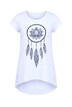 Lotus Dreamcatcher Extra Long Graphic Tee