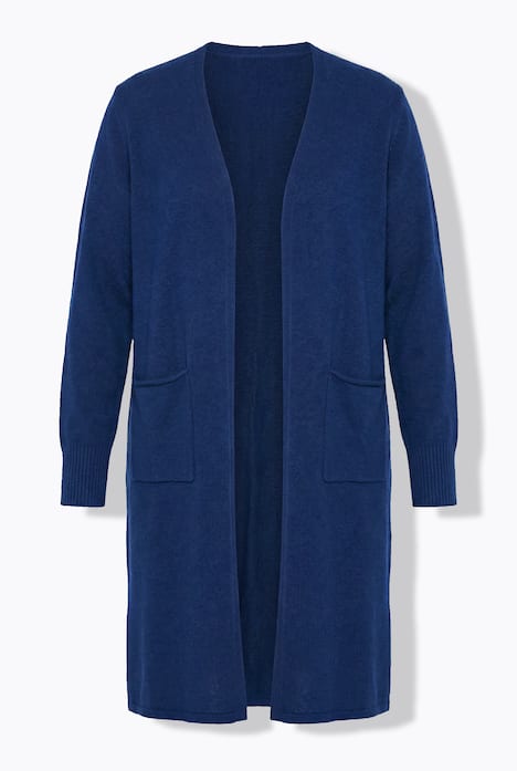 Extra Long Open Shape Cardigan