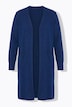 Extra Long Open Shape Cardigan