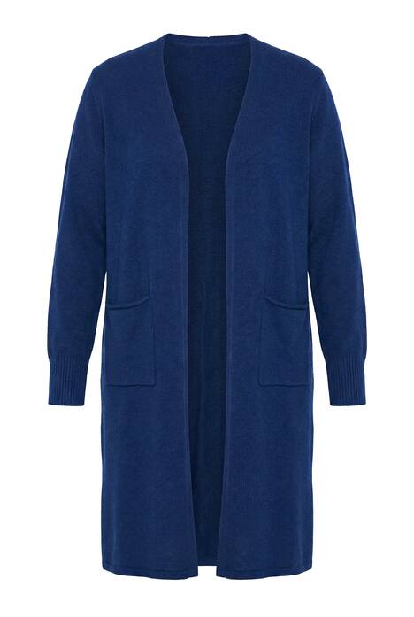 Extra Long Open Shape Cardigan