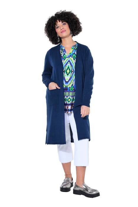 Extra Long Open Shape Cardigan