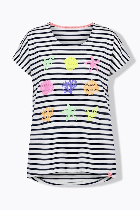 Paita, lyhyet hihat, pyöreä kaulus