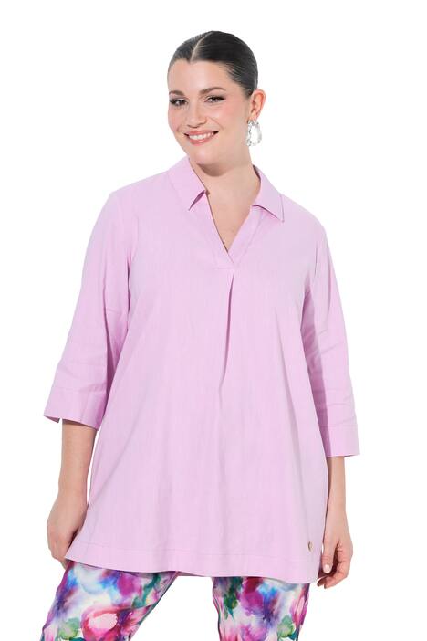 tunika ze lněné směsi