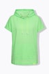 Sweat-shirt à capuche, manches courtes
