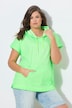 Sweat-shirt à capuche, manches courtes