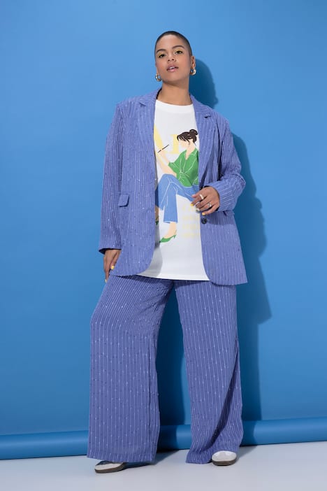 bleiseri, ylisuuri, paljettiraitoja