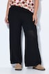 Pantalon en maille texturée, coupe wide Straight Legs