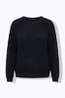Pullover, Boxy Shape, Lochstrick, Langarm