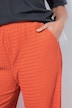Hose, Wide Legs, Waffelstruktur, Elastikbund