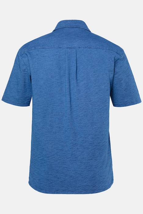Jerseyhemd, Halbarm, Buttondown-Kragen, Modern Fit, bis 8 XL