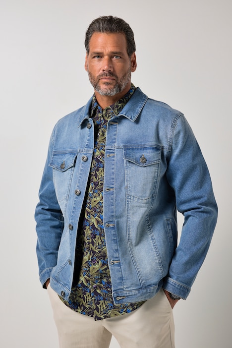 Jeansjacke, Ultra FLEXNAMIC®, Denim, viele Taschen, bis 8 XL