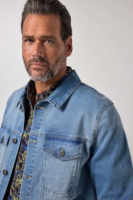 Jeansjacke, Ultra FLEXNAMIC®, Denim, viele Taschen, bis 8 XL