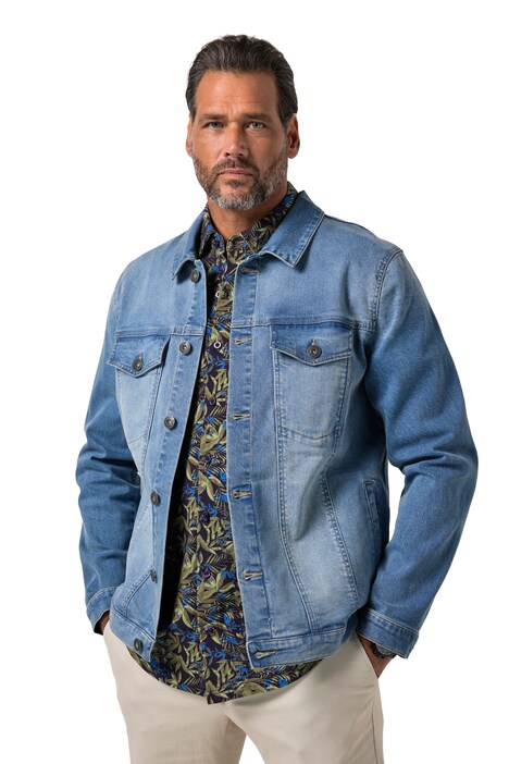 Džínová bunda, Ultra FLEXNAMIC®, denim, mnoho kapes, do velikosti 8XL