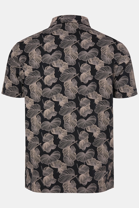Koszulka polo, rękaw 1/2, dżersej, nadruk na całej powierzchni, do rozm. 8XL
