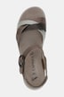 Caprice leather sandals, removable footbed, width H
