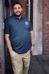 Maglia polo in jersey con mezze maniche, fino alla tg. 8XL