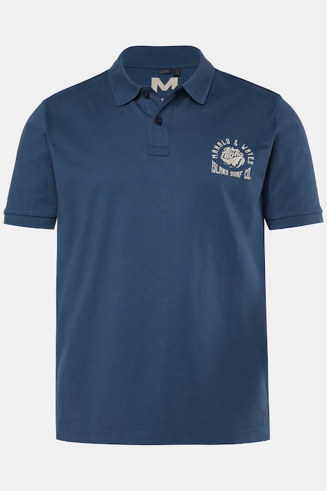 Poloshirt, korte mouw, jersey, tot 8XL
