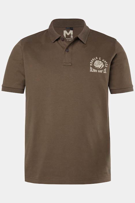 Poloshirt, korte mouw, jersey, tot 8XL