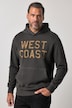 Hoodie, Sweat, Kapuze, Kängurutasche, bis 8 XL