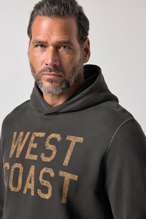 Hoodie, Sweat, Kapuze, Kängurutasche, bis 8 XL