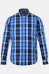 Camicia a quadri, FLEXNAMIC®, maniche lunghe, colletto button-down, modern fit, disponibile fino alla 8XL