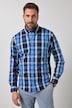 Camicia a quadri, FLEXNAMIC®, maniche lunghe, colletto button-down, modern fit, disponibile fino alla 8XL