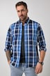 Camicia a quadri, FLEXNAMIC®, maniche lunghe, colletto button-down, modern fit, disponibile fino alla 8XL