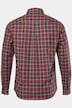 Camicia a quadri, maniche lunghe, colletto button-down con bottoni nascosti, modern fit, fino alla 8XL