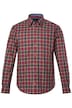 Kostkovaná košile, dlouhé rukávy, přehnutý košilový límec s knoflíky, moderní střih, do velikosti 8XL