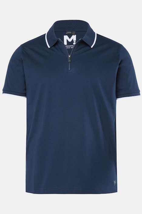 Koszulka polo, rękaw 1/2, dżersej, zamek błyskawiczny, do rozm. 8XL