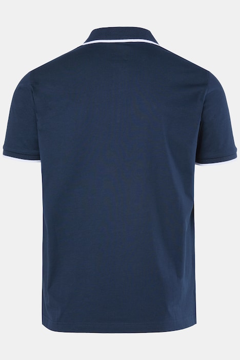 Koszulka polo, rękaw 1/2, dżersej, zamek błyskawiczny, do rozm. 8XL
