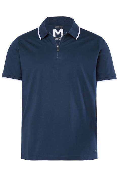 Polokošile, polo rukávy, žerzej, zip, do vel. 8XL