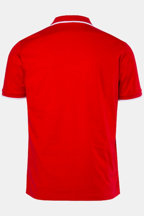 Koszulka polo, rękaw 1/2, dżersej, zamek błyskawiczny, do rozm. 8XL