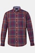 Camicia a quadri, maniche lunghe, colletto button-down, modern fit, fino alla 8XL