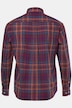 Camicia a quadri, maniche lunghe, colletto button-down, modern fit, fino alla 8XL