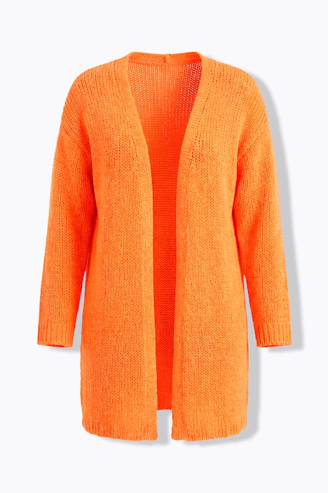 Vest, Loose Fit, grof breisel, open vest