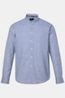 Chemise à carreaux en lin mélangé, s'inspirant des costumes traditionnels bavarois, manches longues et col à pointes boutonnées (petits boutons), coupe Modern Fit - jusqu'au 8 XL