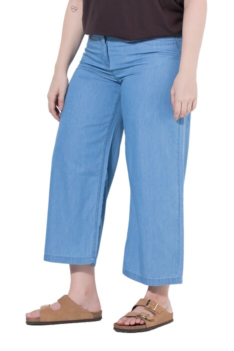 Jeans-Culotte Mary, weites Bein, Komfortbund