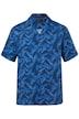 Košile, krátké rukávy, syntetické hedvábí, cuba límec, celoplošný potisk, cuba střih, do velikosti 8XL