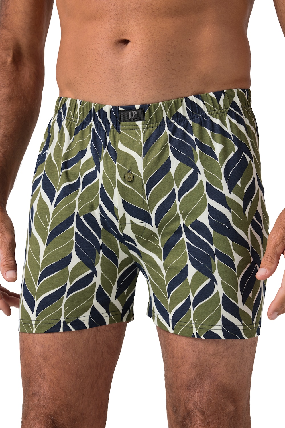 Stora storlekar Boxershorts, Her, grön, storlek: 7XL, Bomull, JP1880