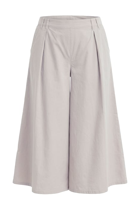 široká kalhotová sukně, pružný pas