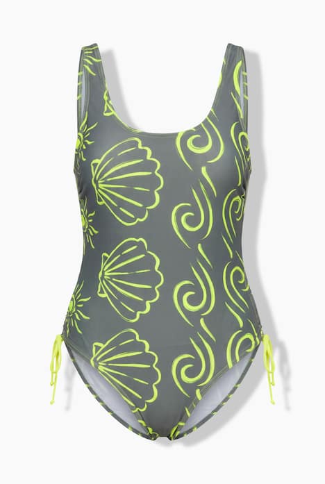 Strój kąpielowy, okrągły dekolt, OEKO-TEX